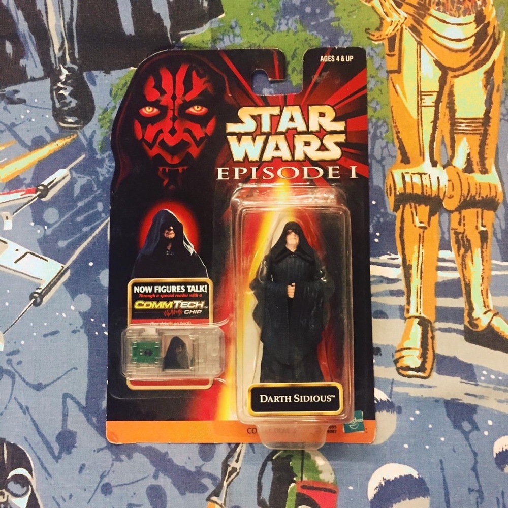 STAR WARS EPISODE 1 DARTH SIDIOUS Sheev Palpatine Emperor